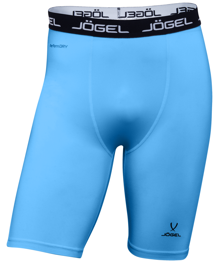 downloaded from prime-sport.ru Шорты компрессионные JOGEL Camp PerFormDRY Tight Short, голубой/белый