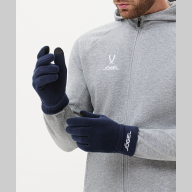 Перчатки JOGEL CAMP Fleece Gloves, темно-синий - downloaded from prime-sport.ru