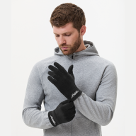 Перчатки JOGEL CAMP Fleece Gloves, черный - downloaded from prime-sport.ru