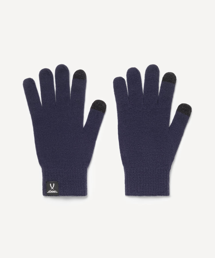 downloaded from prime-sport.ru Перчатки JOGEL ESSENTIAL Team Knitted Gloves, темно-синий