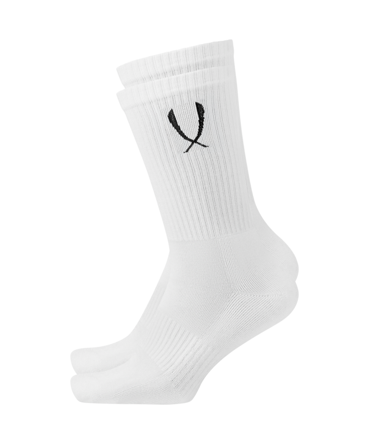 downloaded from prime-sport.ru Носки высокие JOGEL ESSENTIAL High Cushioned Socks 2, белый, 2 пары