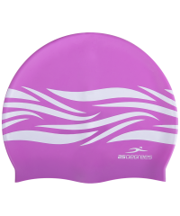 Шапочка для плавания Fame Lilac, силикон, подростковый