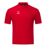 Поло JOGEL CAMP 2 Poly Polo, красный - downloaded from prime-sport.ru