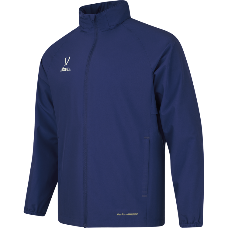 Куртка ветрозащитная JOGEL PREMIER PerFormPROOF FZ Rain Jacket, темно-синий