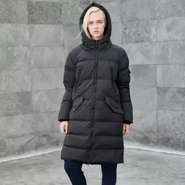 Пуховик KELME Women's mid-length down jacket Пуховик KELME Women's mid-length down jacket