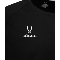 Футболка JOGEL ESSENTIAL CVC Tee, черный - downloaded from prime-sport.ru