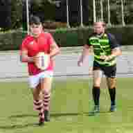 Поло с коротким рукавом PERFORMANCE RUGBY Красный - Поло с коротким рукавом PERFORMANCE RUGBY Красный