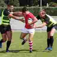 Поло с коротким рукавом PERFORMANCE RUGBY Красный - Поло с коротким рукавом PERFORMANCE RUGBY Красный