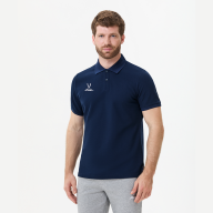 Поло JOGEL ESSENTIAL CVC Polo, темно-синий - downloaded from prime-sport.ru