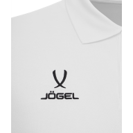Поло JOGEL ESSENTIAL CVC Polo, белый - downloaded from prime-sport.ru