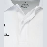 Поло JÖGEL CAMP 2 Poly Polo, белый - Поло JÖGEL CAMP 2 Poly Polo, белый