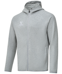 Худи на молнии JOGEL ESSENTIAL Athlete Hooded FZ Jacket, серый