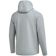 Худи на молнии JOGEL ESSENTIAL Athlete Hooded FZ Jacket, серый - downloaded from prime-sport.ru