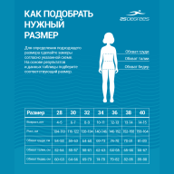 Купальник для плавания Emma Aquamarine, нейлон, детский - downloaded from prime-sport.ru