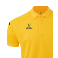 Поло CAMP 2 Poly Polo, желтый/черный - downloaded from prime-sport.ru
