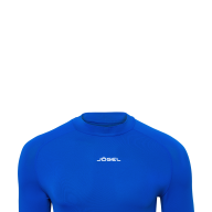 Футболка компрессионная с длинным рукавом JOGEL Camp PerFormDRY Top LS, синий/белый - downloaded from prime-sport.ru
