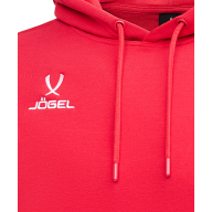 Худи JOGEL ESSENTIAL Terry Hoodie, красный - downloaded from prime-sport.ru