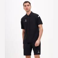 Поло JOGEL CAMP 2 Poly Polo, черный - downloaded from prime-sport.ru