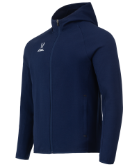 Худи на молнии JOGEL ESSENTIAL Athlete Hooded FZ Jacket, темно-синий