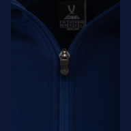 Худи на молнии JOGEL ESSENTIAL Athlete Hooded FZ Jacket, темно-синий - downloaded from prime-sport.ru