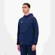 Худи на молнии JOGEL ESSENTIAL Athlete Hooded FZ Jacket, темно-синий - downloaded from prime-sport.ru
