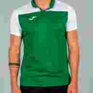 Поло с коротким рукавом HOBBY Зеленый-белый - Поло с коротким рукавом HOBBY Зеленый-белый