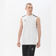 Майка тренировочная JOGEL DIVISION PerFormDRY Training Sleeveless, белый - downloaded from prime-sport.ru