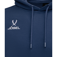 Худи JOGEL ESSENTIAL Cotton Hoodie, темно-синий - downloaded from prime-sport.ru
