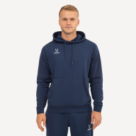 Худи JOGEL ESSENTIAL Cotton Hoodie, темно-синий - downloaded from prime-sport.ru