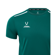 Футболка тренировочная JOGEL DIVISION Training Tee, темно-зеленый - downloaded from prime-sport.ru