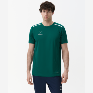 Футболка тренировочная JOGEL DIVISION Training Tee, темно-зеленый - downloaded from prime-sport.ru