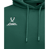 Худи JOGEL ESSENTIAL Cotton Hoodie, темно-зеленый - downloaded from prime-sport.ru