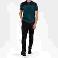 Поло с коротким рукавом WINNER II Зеленый-черный - Поло с коротким рукавом WINNER II Зеленый-черный