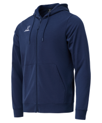 Худи на молнии JOGEL ESSENTIAL Cotton Zip Hoodie, темно-синий