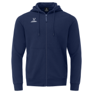 Худи на молнии JOGEL ESSENTIAL Cotton Zip Hoodie, темно-синий - downloaded from prime-sport.ru