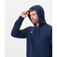 Худи на молнии JOGEL ESSENTIAL Cotton Zip Hoodie, темно-синий - downloaded from prime-sport.ru