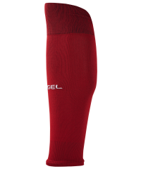 Гольфы футбольные CAMP BASIC SLEEVE SOCKS, гранатовый/белый