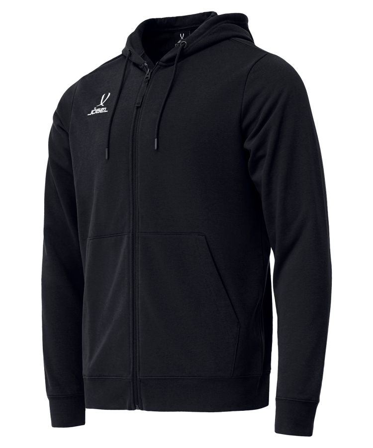 downloaded from prime-sport.ru Худи на молнии JOGEL ESSENTIAL Cotton Zip Hoodie, черный