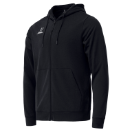 Худи на молнии JOGEL ESSENTIAL Cotton Zip Hoodie, черный - downloaded from prime-sport.ru