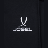Худи на молнии JOGEL ESSENTIAL Cotton Zip Hoodie, черный - downloaded from prime-sport.ru