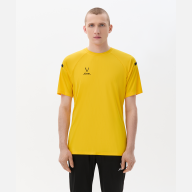 Футболка тренировочная CAMP 2 Training Poly Tee, желтый/черный - downloaded from prime-sport.ru