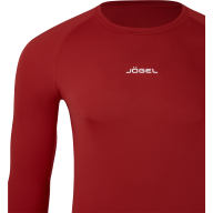 Футболка компрессионная с длинным рукавом JOGEL CAMP PerFormDRY Baselayer LS Tee, гранатовый - Футболка компрессионная с длинным рукавом JOGEL CAMP PerFormDRY Baselayer LS Tee, гранатовый