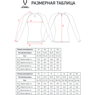 Футболка компрессионная с длинным рукавом JOGEL CAMP PerFormDRY Baselayer LS Tee, гранатовый - Футболка компрессионная с длинным рукавом JOGEL CAMP PerFormDRY Baselayer LS Tee, гранатовый